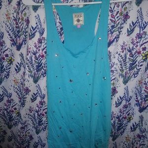 VS Pink Blue tank top